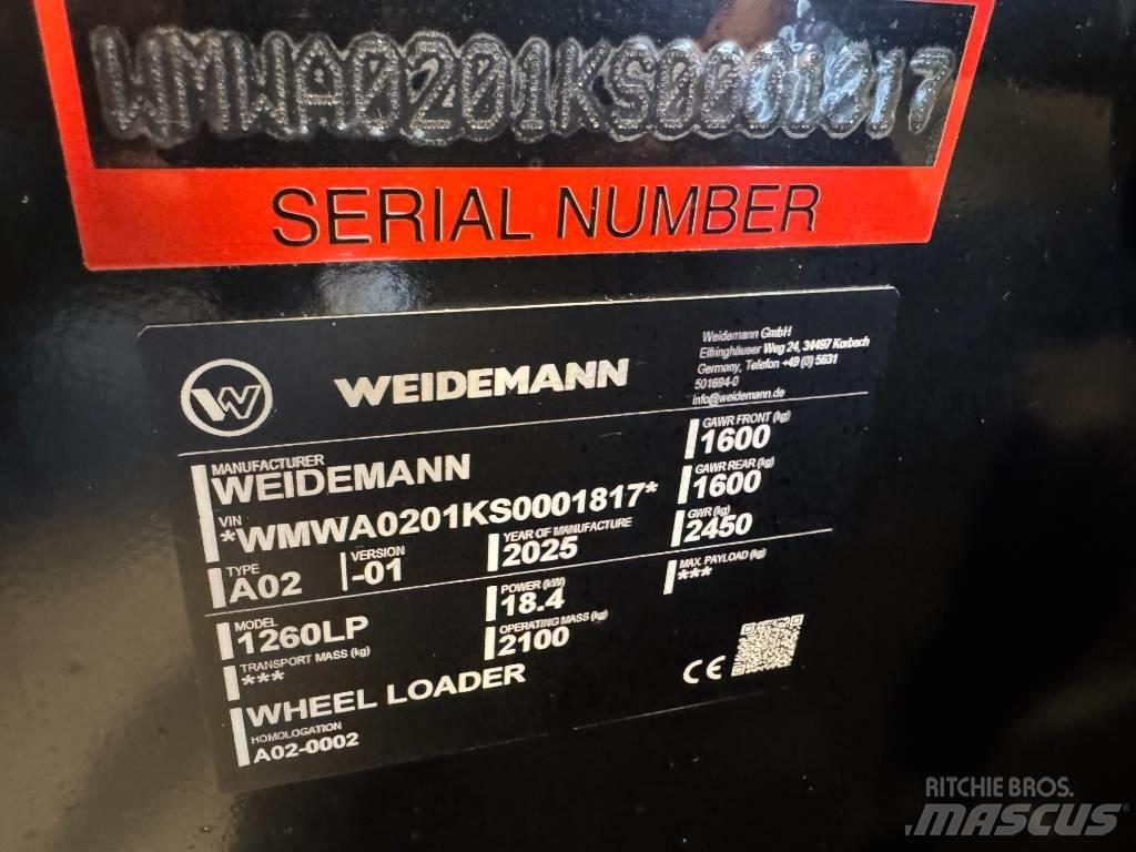 Weidemann 1260 LP Мини товарачи
