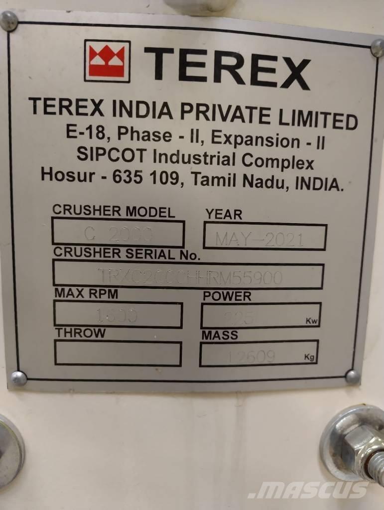 Terex Canica 2000 Трошачки