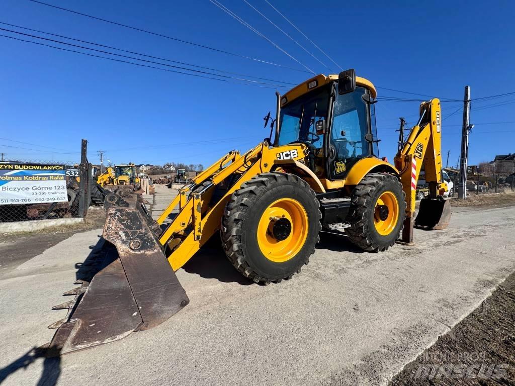 JCB 4 CX Товарач със заден ексватор