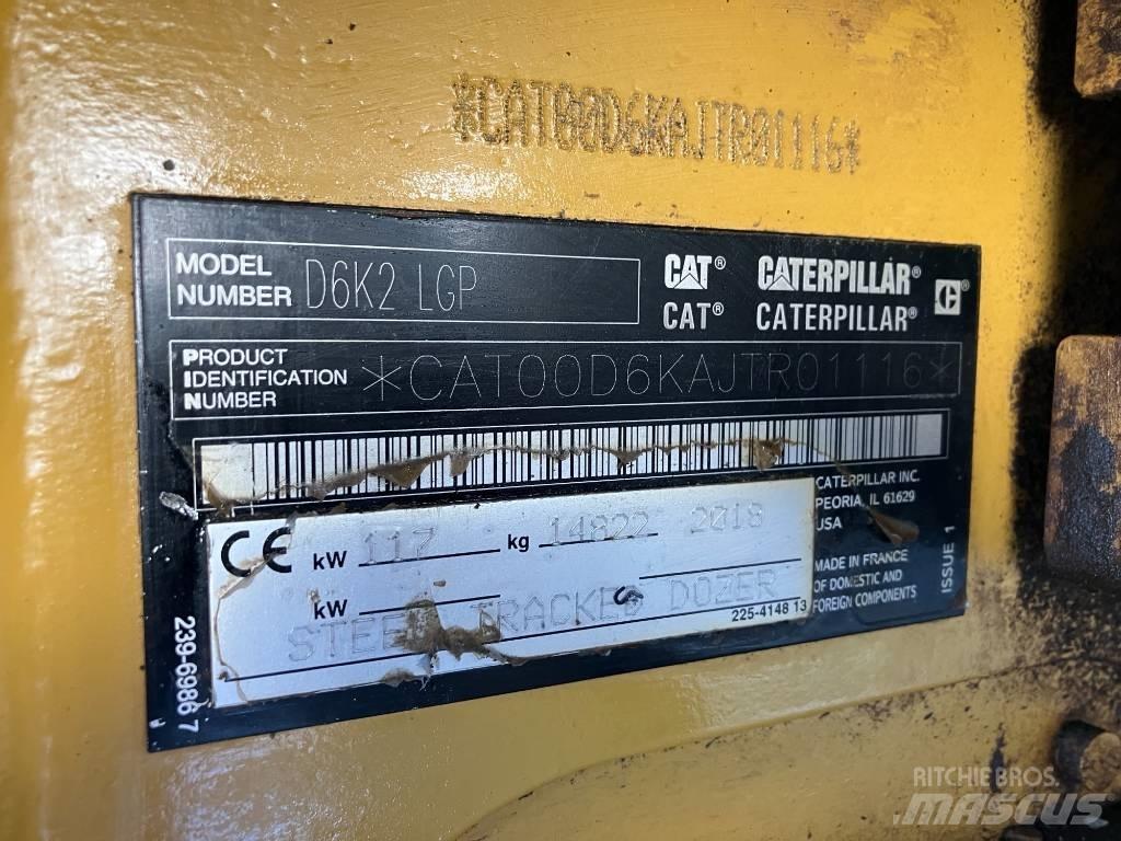 CAT D6K2 LGP Верижни булдозери
