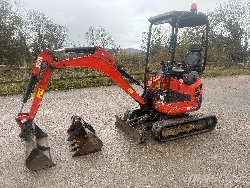 Kubota U 17-3 Мини екскаватори < 7 т