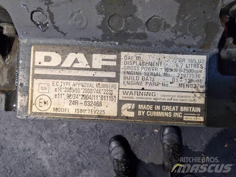 DAF GR165U2 Двигатели