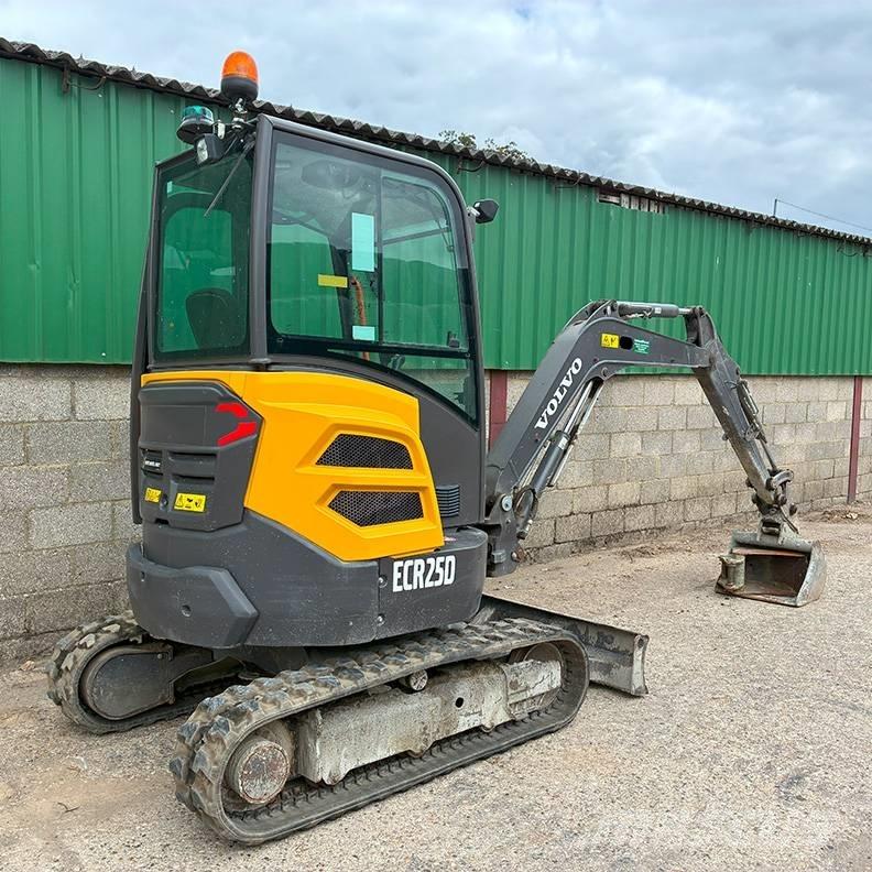 Volvo ECR25D Мини екскаватори < 7 т