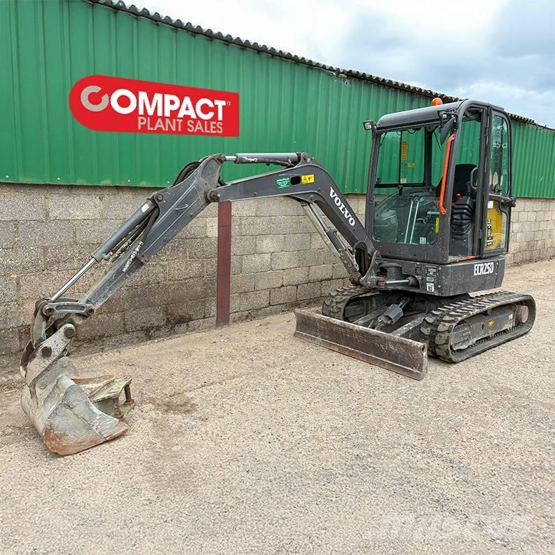 Volvo ECR25D Мини екскаватори < 7 т