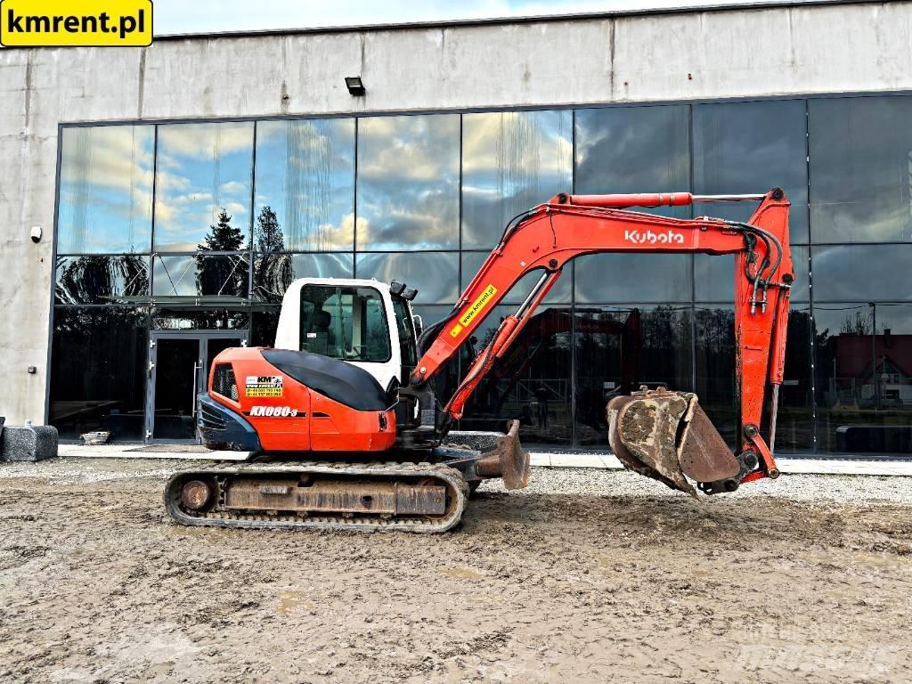 Kubota KX 080-3 Средни екскаватори 7т - 12т