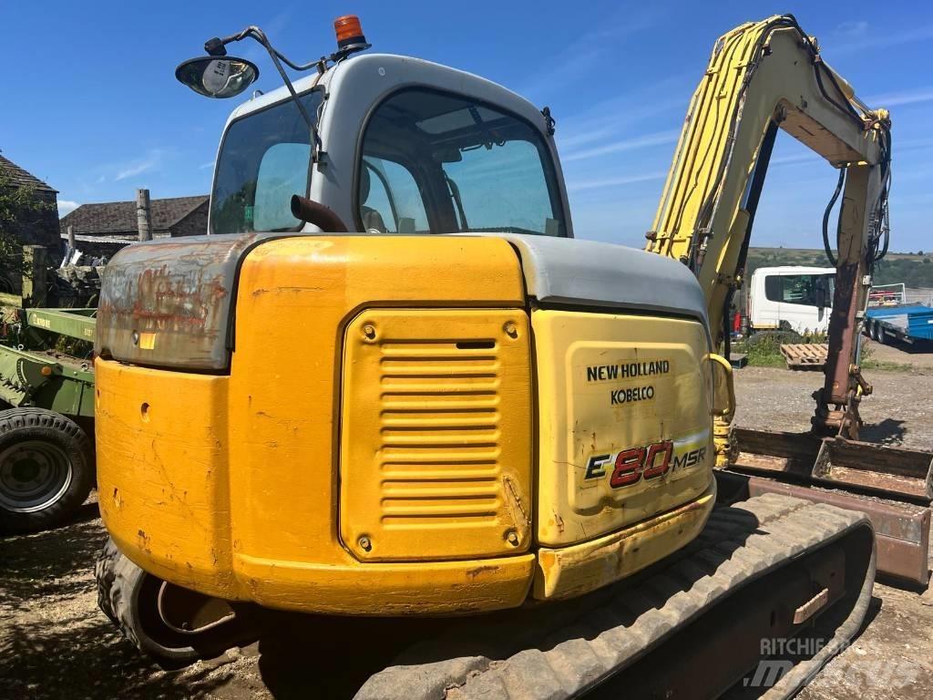New Holland E 80 Средни екскаватори 7т - 12т