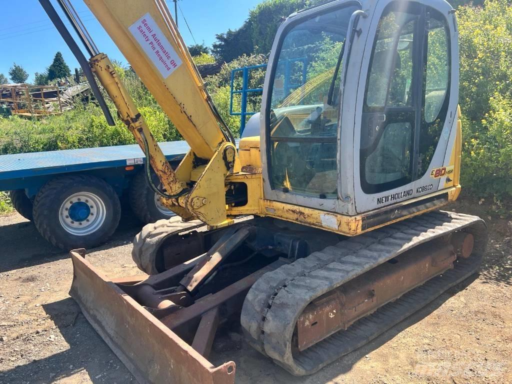 New Holland E 80 Средни екскаватори 7т - 12т
