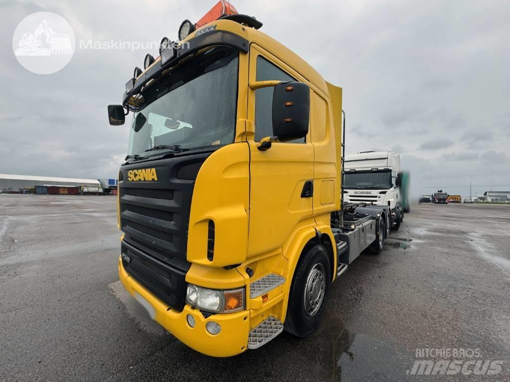 Scania R 420 LB Камиони с кран с кука
