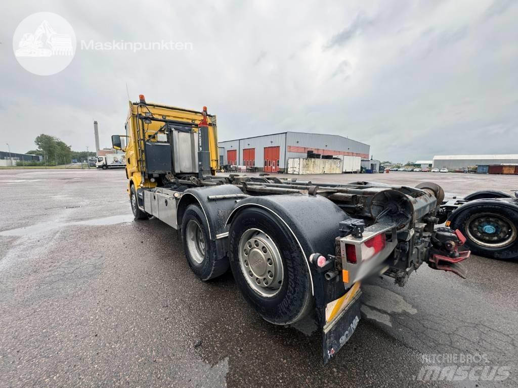 Scania R 420 LB Камиони с кран с кука