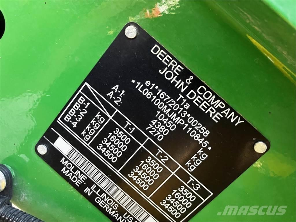 John Deere 6100M Трактори