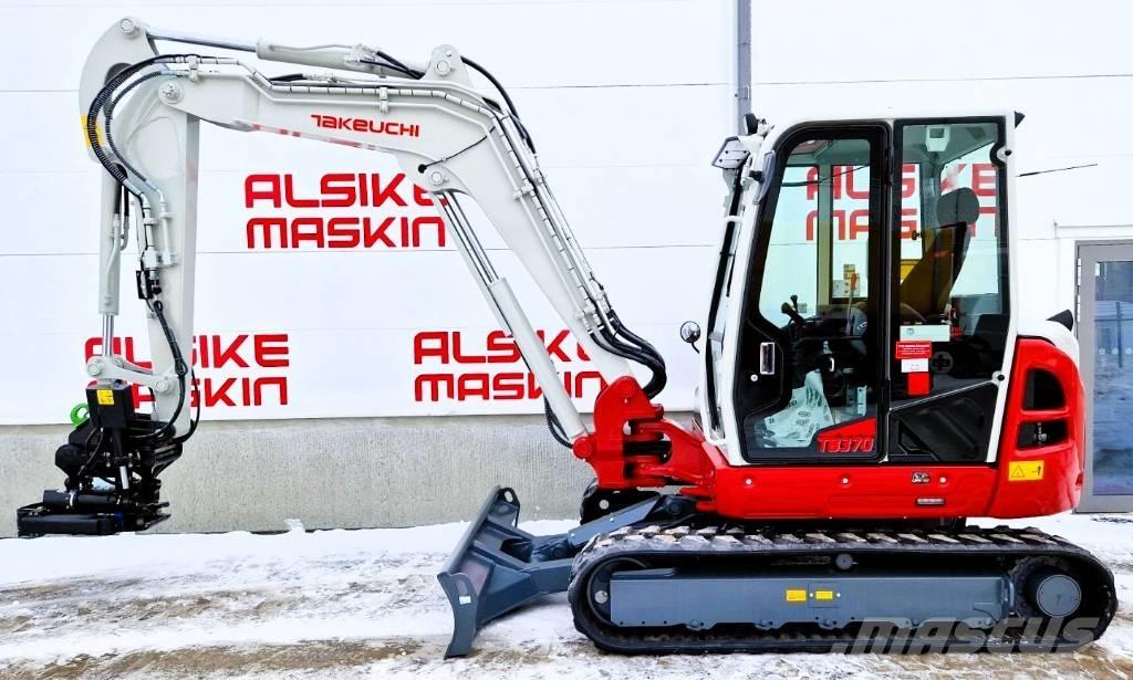 Takeuchi TB370 Мини екскаватори < 7 т