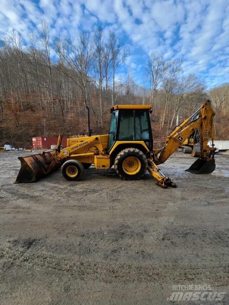DEERE 310D Товарач със заден ексватор