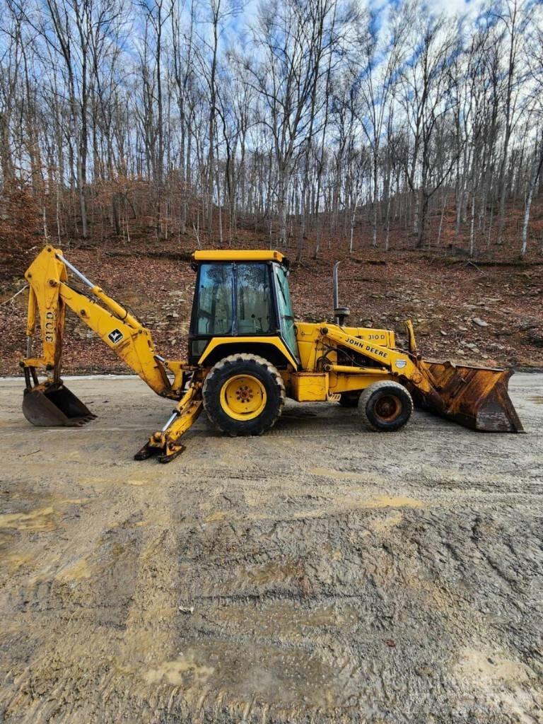 DEERE 310D Товарач със заден ексватор