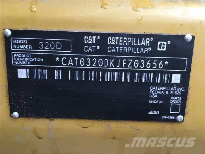 CAT 320 D Верижен екскаватор