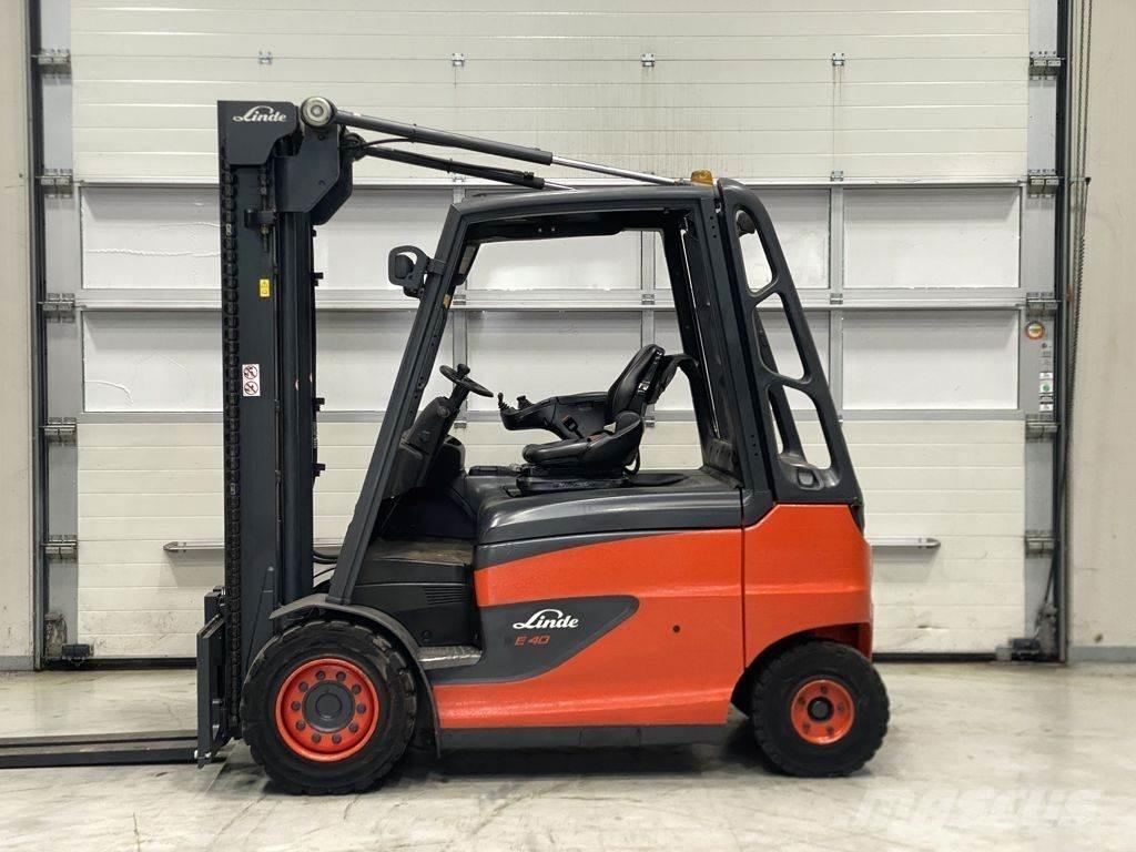 Linde E40H-01/600 Електрически вилични кари-повдигачи