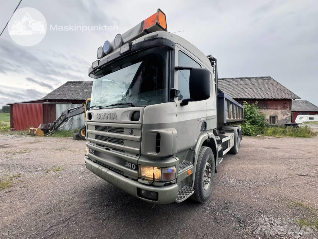 Scania P 124-360 Камиони с кран с кука