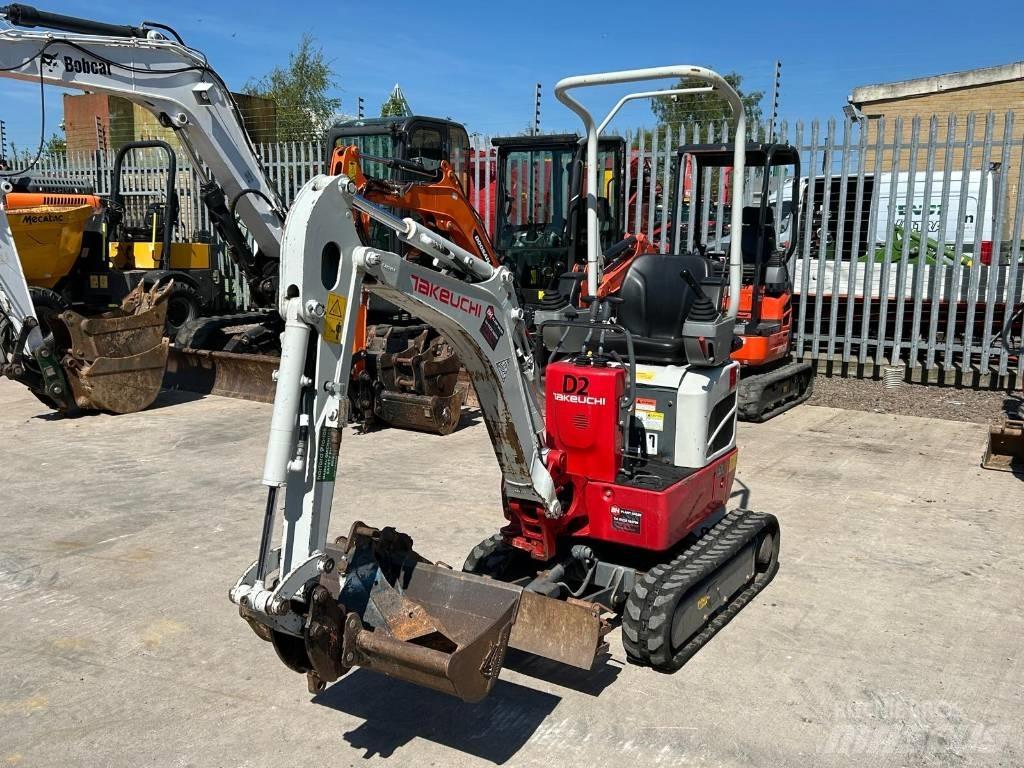 Takeuchi TB 210 R Мини екскаватори < 7 т