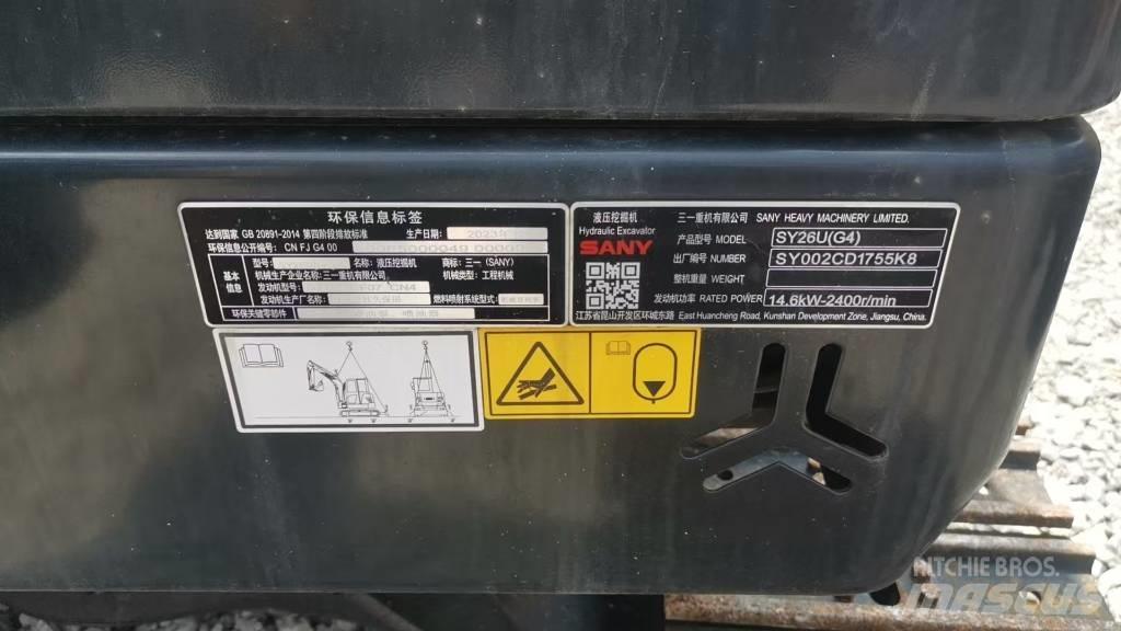 Sany SY 26 C Верижен екскаватор
