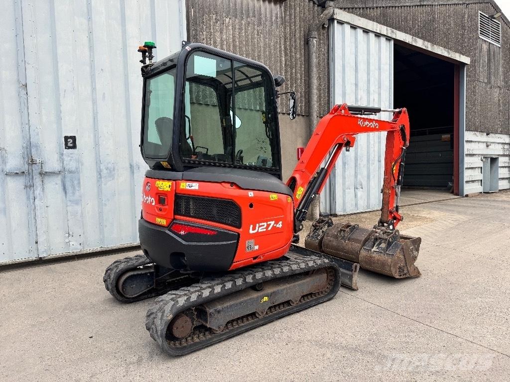 Kubota U 27 Мини екскаватори < 7 т