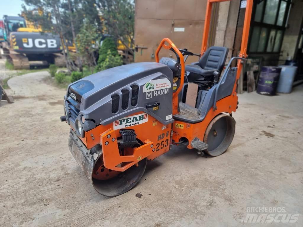Hamm HD 8 VV Двойни барабанни ролки
