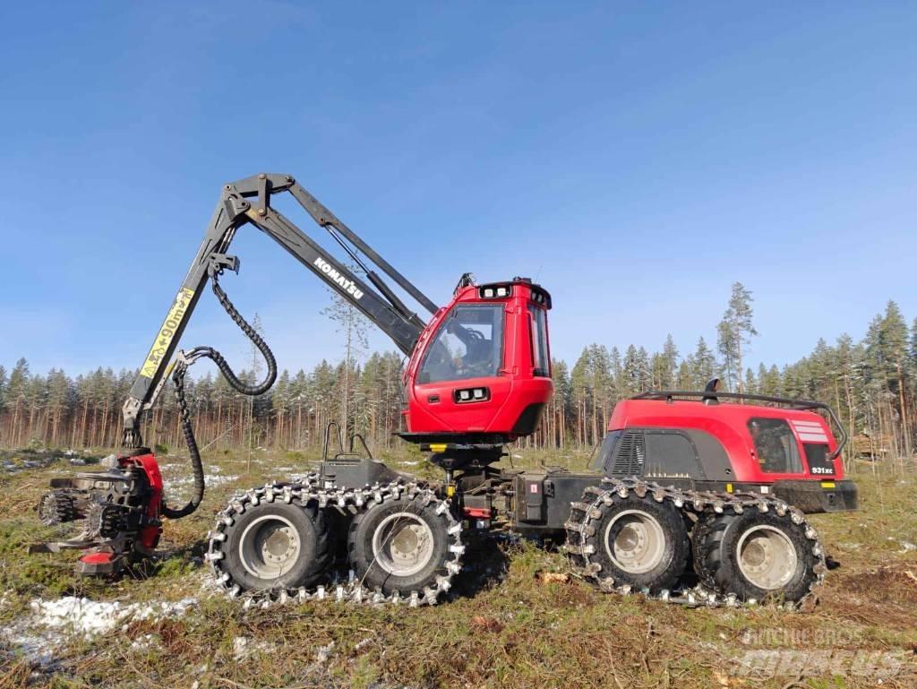 Komatsu 931 XC Харвестери