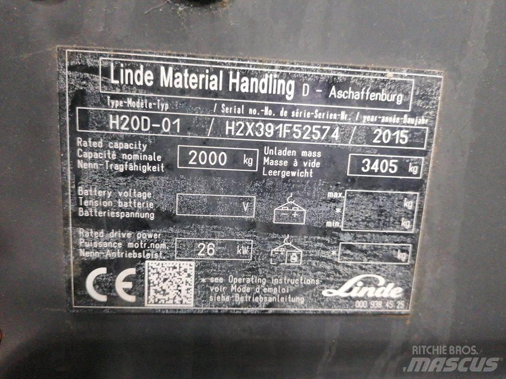 Linde H20D-01 Дизелови камиони