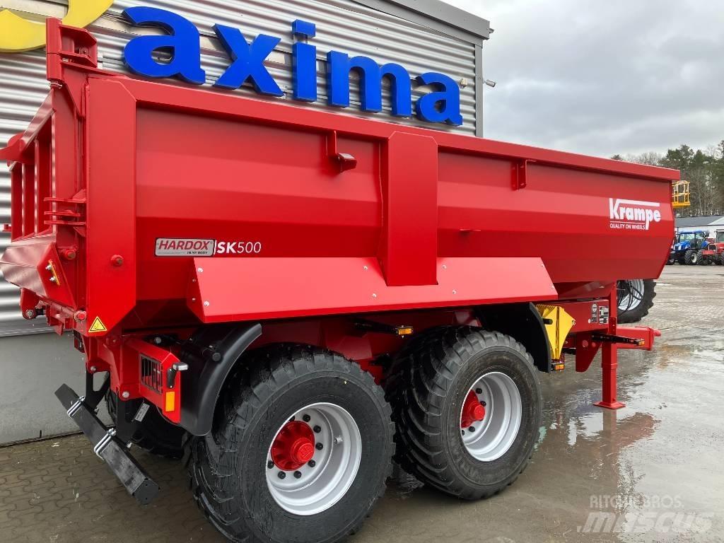 Krampe SK 500 Ремаркета самосвални