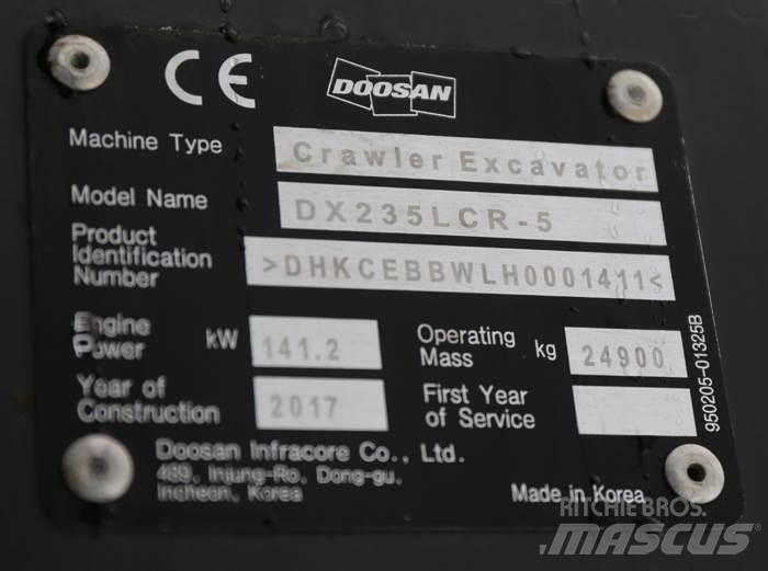 Doosan DX235LCR-5 Верижен екскаватор
