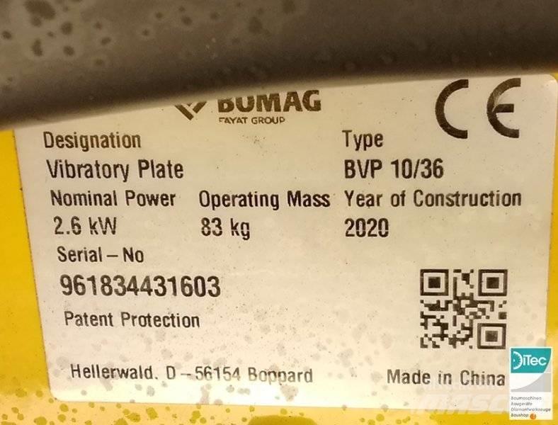 Bomag BVP 10/36 Уплътнители за плочи
