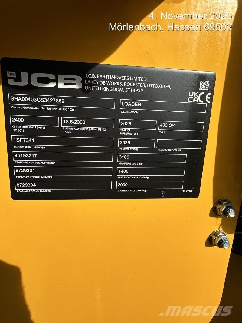 JCB 403 Колесни товарачи