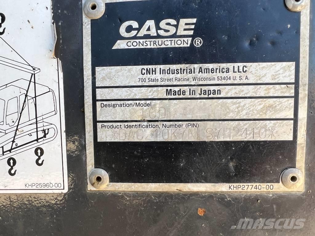 CASE CX 210 D Верижен екскаватор