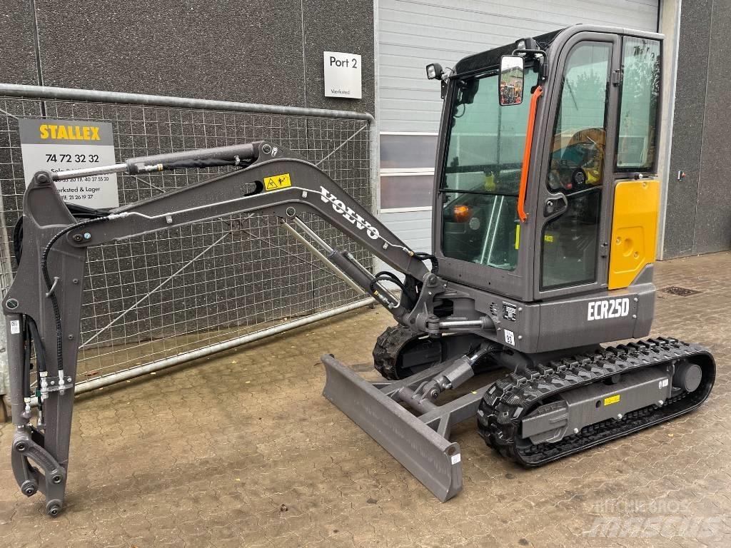 Volvo ECR25D Мини екскаватори < 7 т
