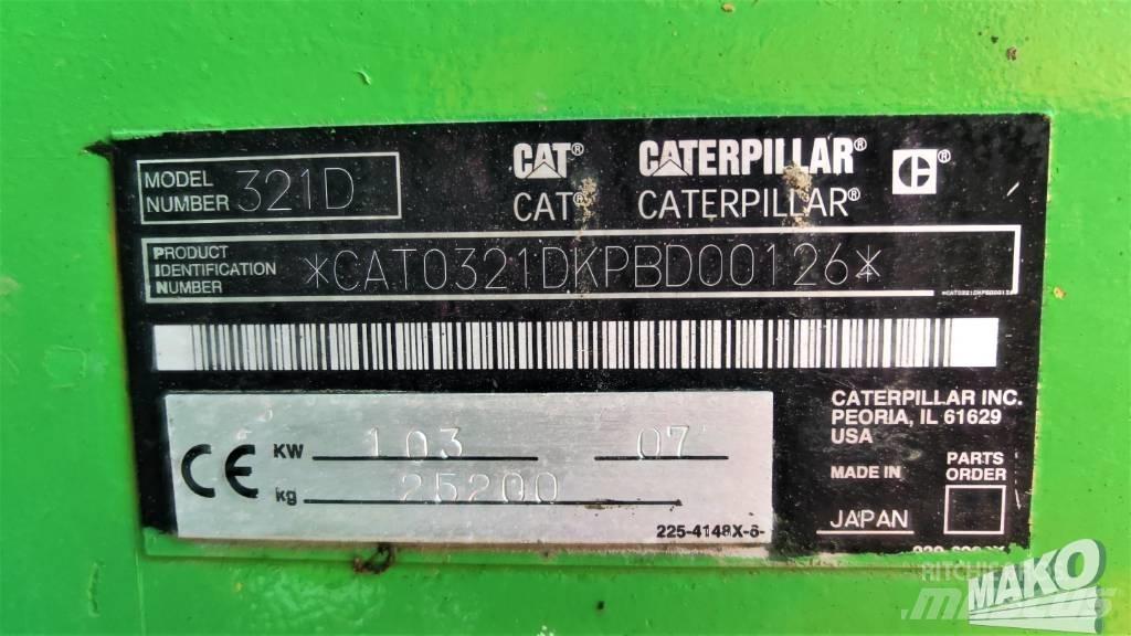 CAT 321 D Верижен екскаватор