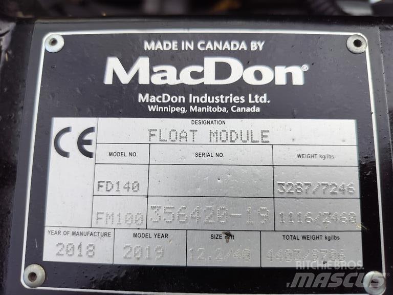 MacDon FD 140 Аксесоари  за комбайни