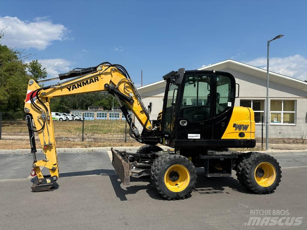 Yanmar B 95 W Средни екскаватори 7т - 12т