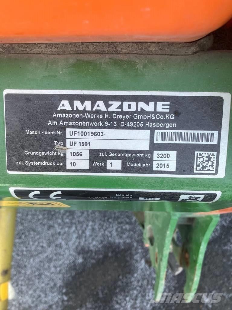 Amazone UF 1501 Навесни пръскачки
