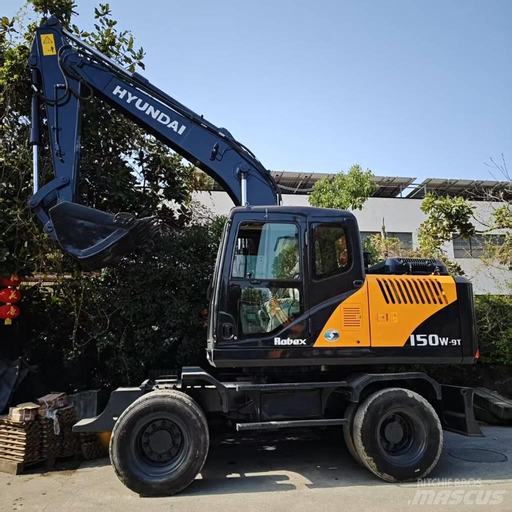Hyundai r150w-9 Колесни екскаватори
