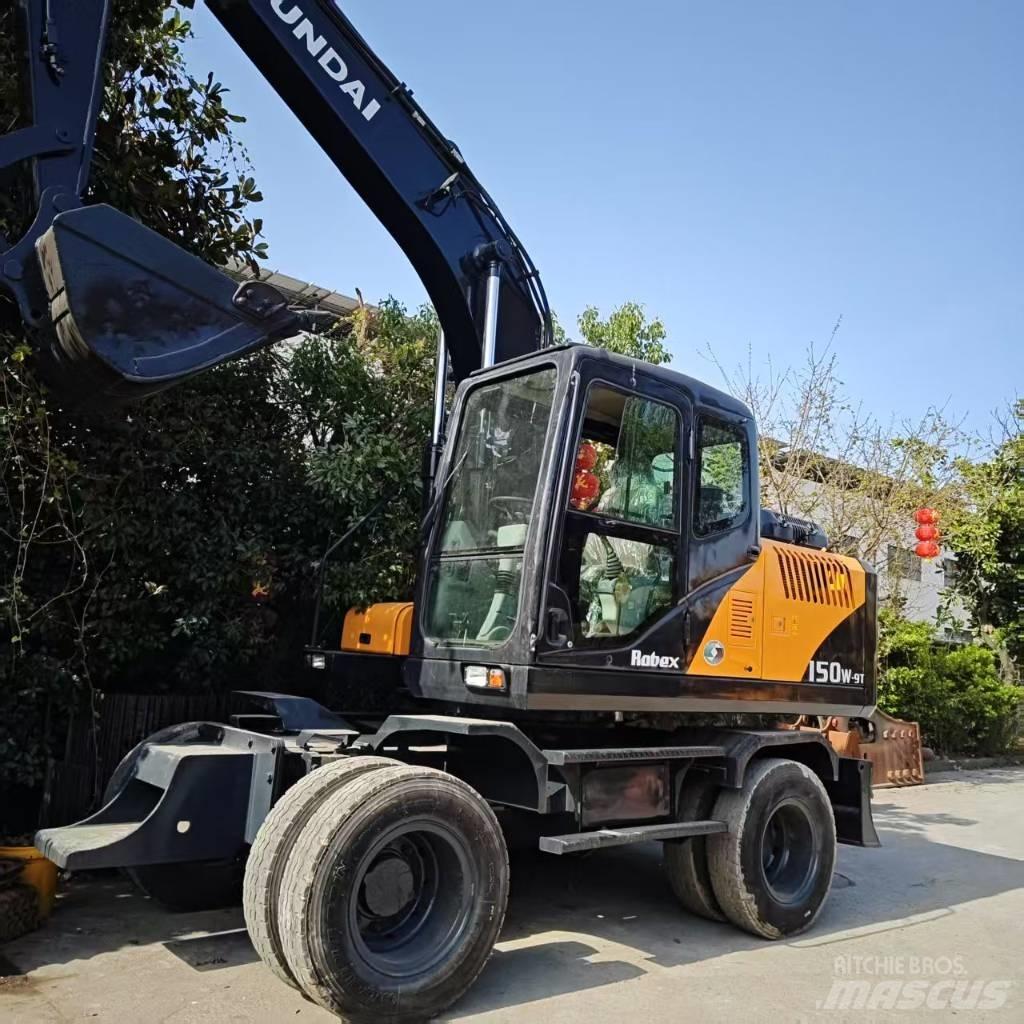 Hyundai r150w-9 Колесни екскаватори
