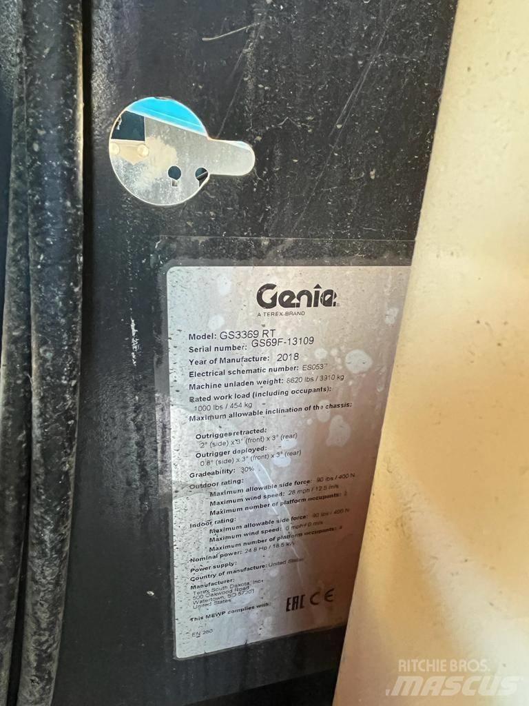 Genie 3369 Ножични работни платформи