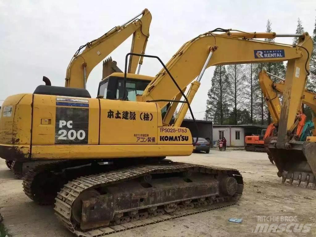 Komatsu pc200-7 Верижен екскаватор
