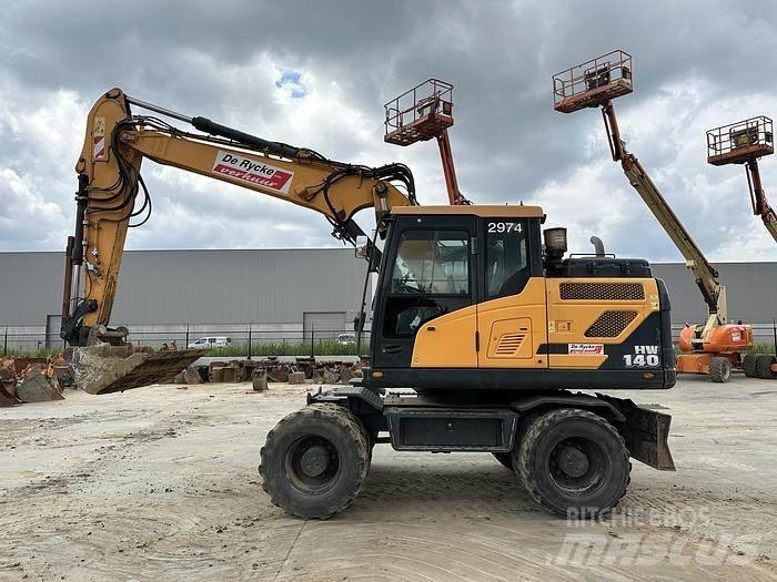 Hyundai HW140 Колесни екскаватори