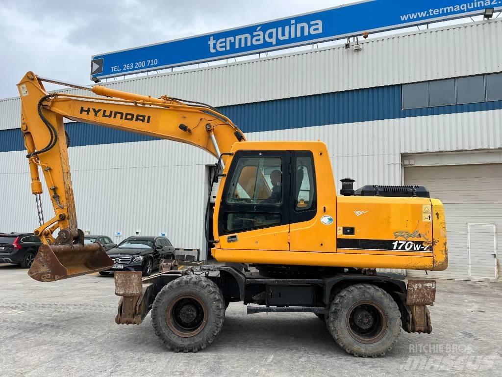 Hyundai R 170W-7 Колесни екскаватори