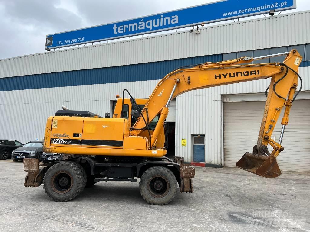 Hyundai R 170W-7 Колесни екскаватори