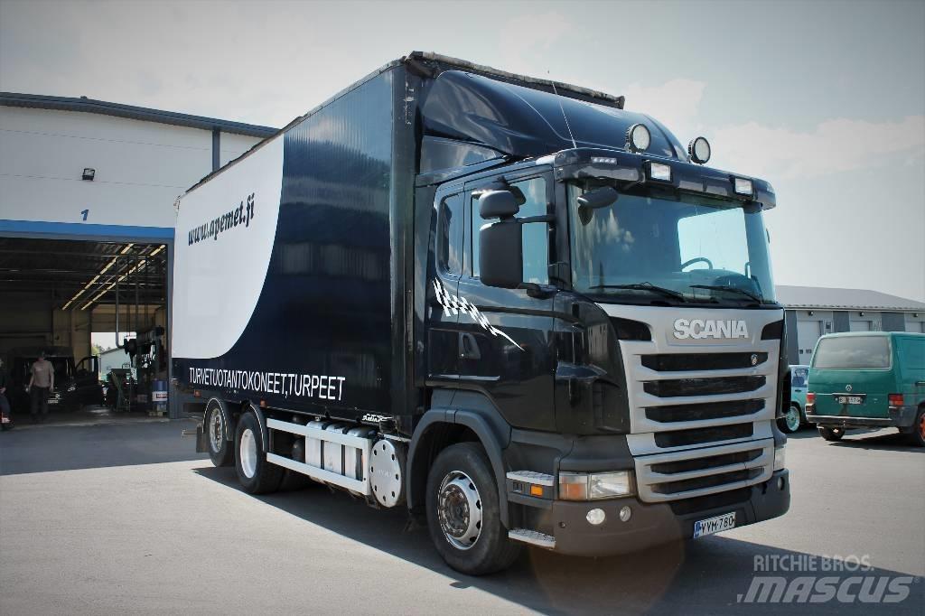Scania R 560 Камиони за дървени стърготини
