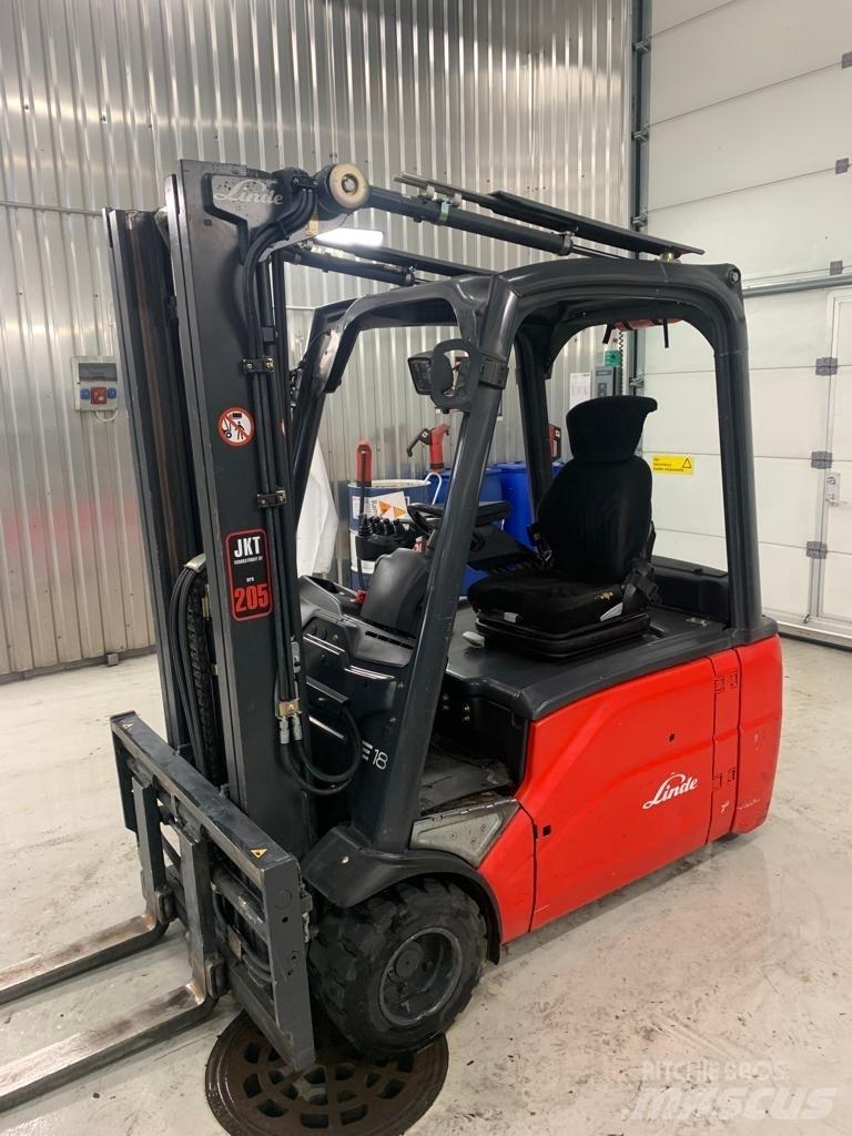 Linde E18 L Електрически вилични кари-повдигачи