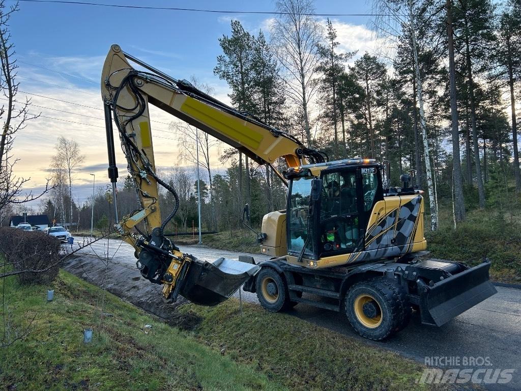 CAT M 317F Колесни екскаватори