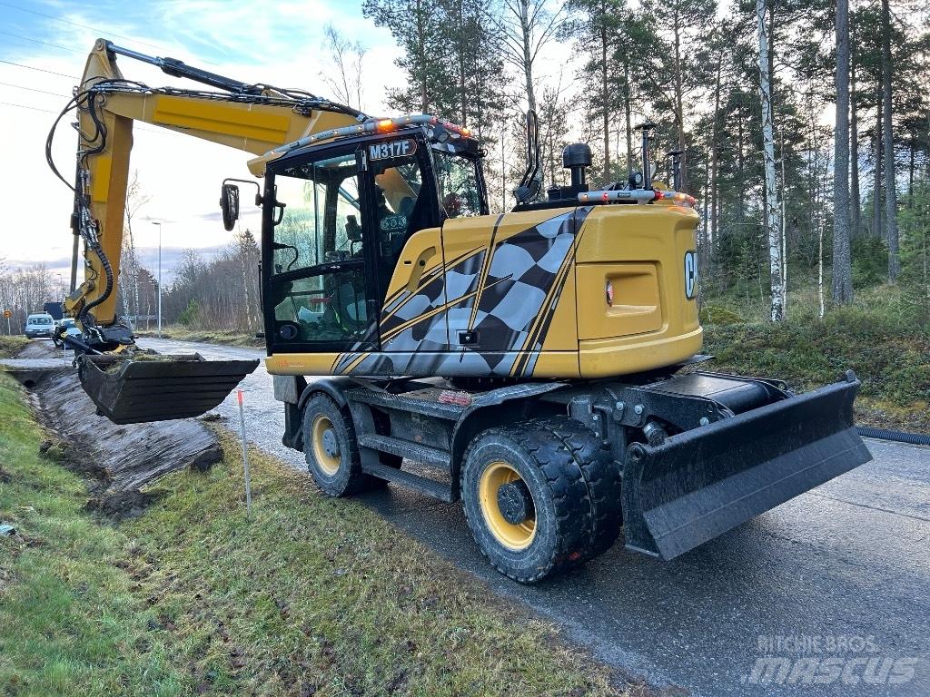 CAT M 317F Колесни екскаватори