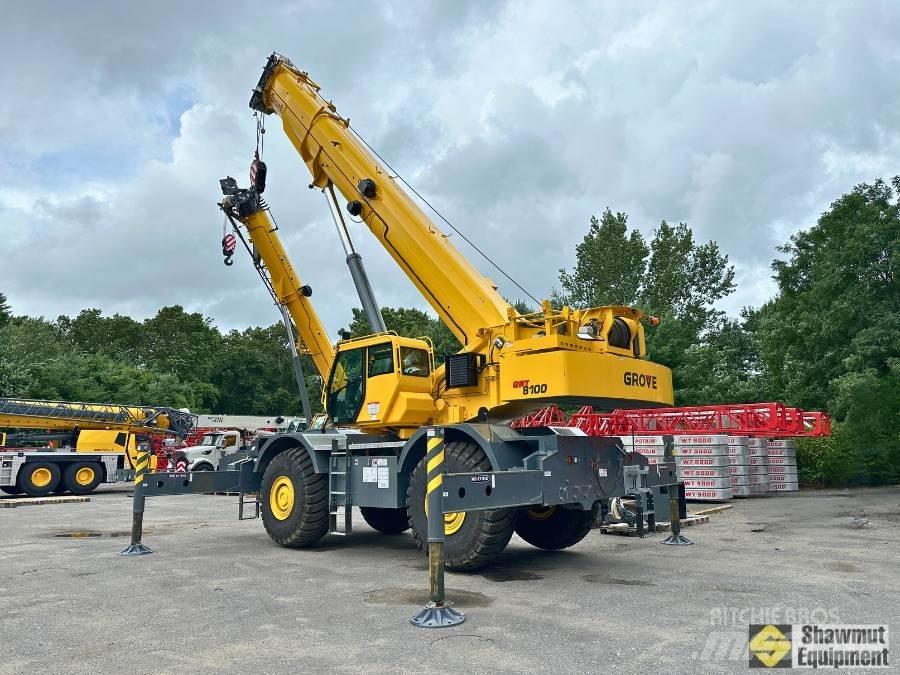 Grove GRT 8100 Кранове за тежък терен