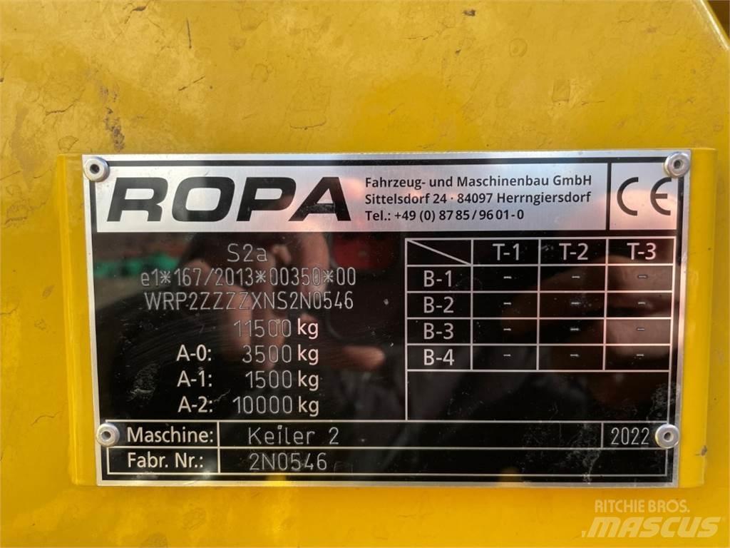 Ropa KEILER 2 Комбайни за картофи и копачи