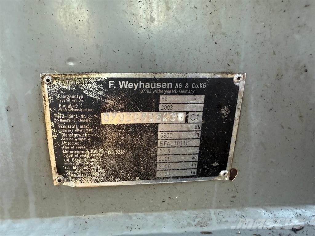 Atlas AR80 Селскостопанство - Други